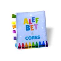 Alef Bet e Cores (Livro de tecido)