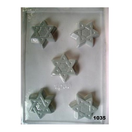 Forma chocolate Estrela - 5 Estrelas (1035)