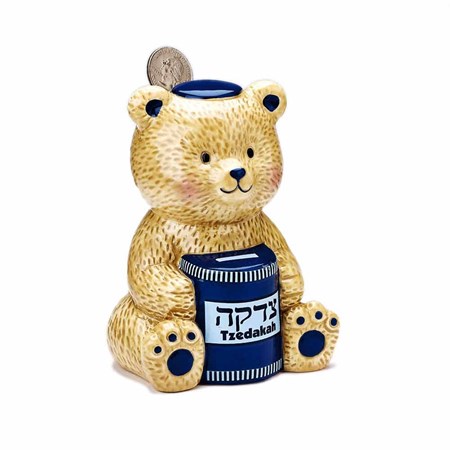 Caixa de Tsedacá Urso Teddy