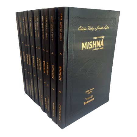 Coleção Mishná em hebraico e português - Ordem ZERAIM
